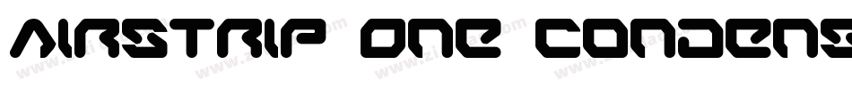 Airstrip One Condensed字体转换